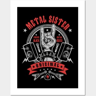 Metal Sister Posters and Art